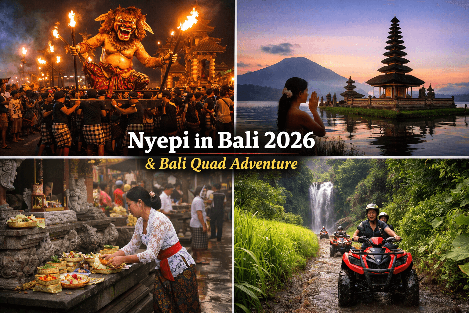 Nyepi 2026 with Bali Quad Adventure